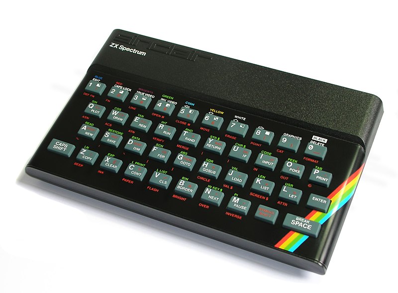 An image of the 1982 ZX Spectrum.